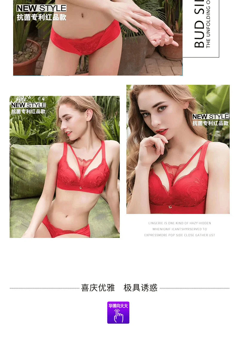 New Sexy Multi-color High Quality Women's Seamless Underwear Lace Embroidery Cotton Crotch Fitness Women's Underwear