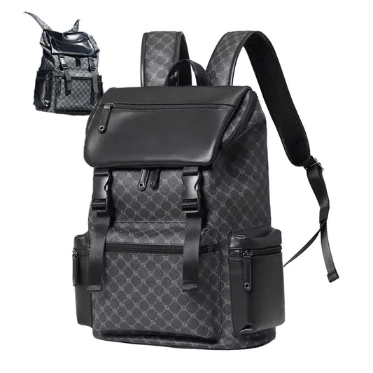 2026 Trending PU Oxford Custom Student Backpack Waterproof Laptop School Bag Nylon Fashionable Travel Bags for Men Women Gift
