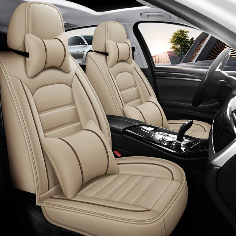 Manufacturer Customized Leather Car Seat Cover Waterproof Universal Size Seat Cover