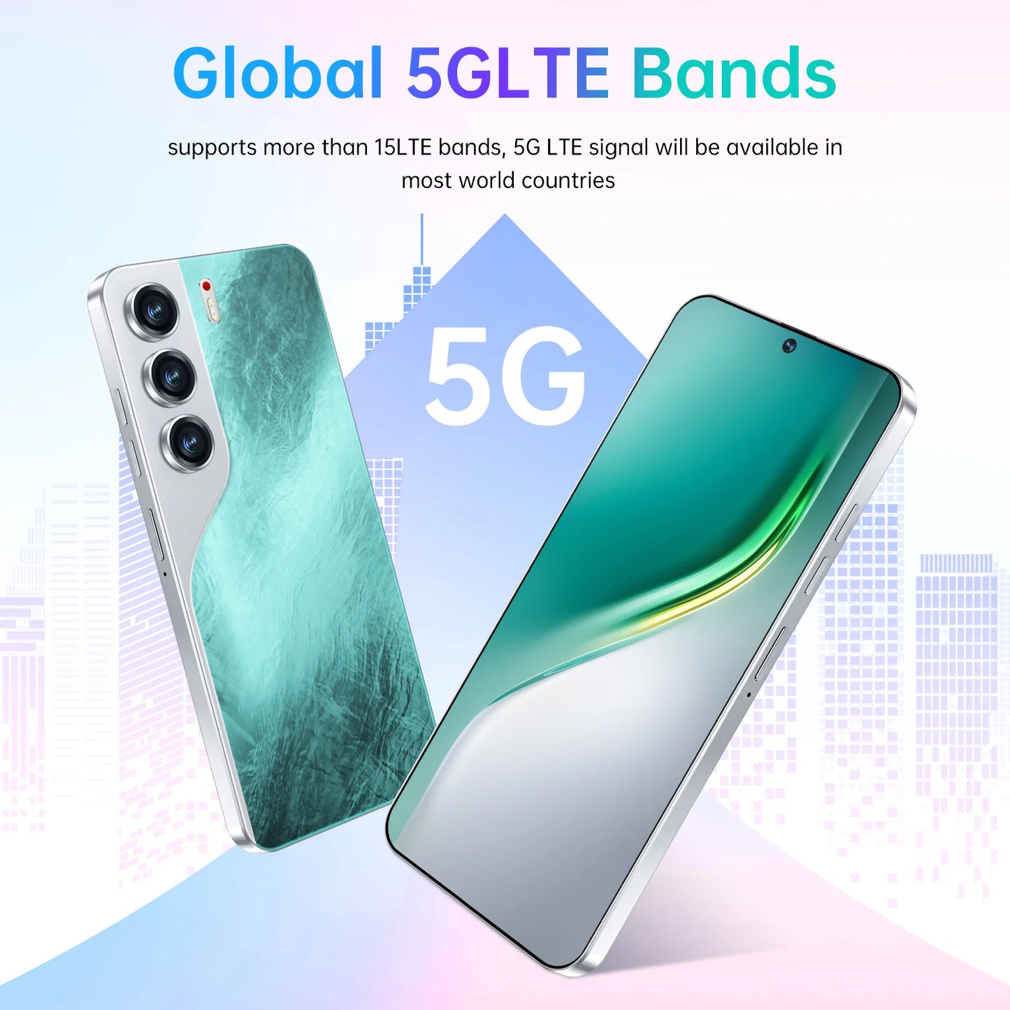 Original Unlocked 16GB Tecno Camon 40 Pro 5G Smartphone 7.3 Inch 1TB 5G Phone