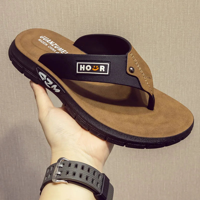 NEW Models Factory Men's Saudi Arab Slipper Soft comfort House Low Price Flipflops Factory Customize Brand High Quality Sandals