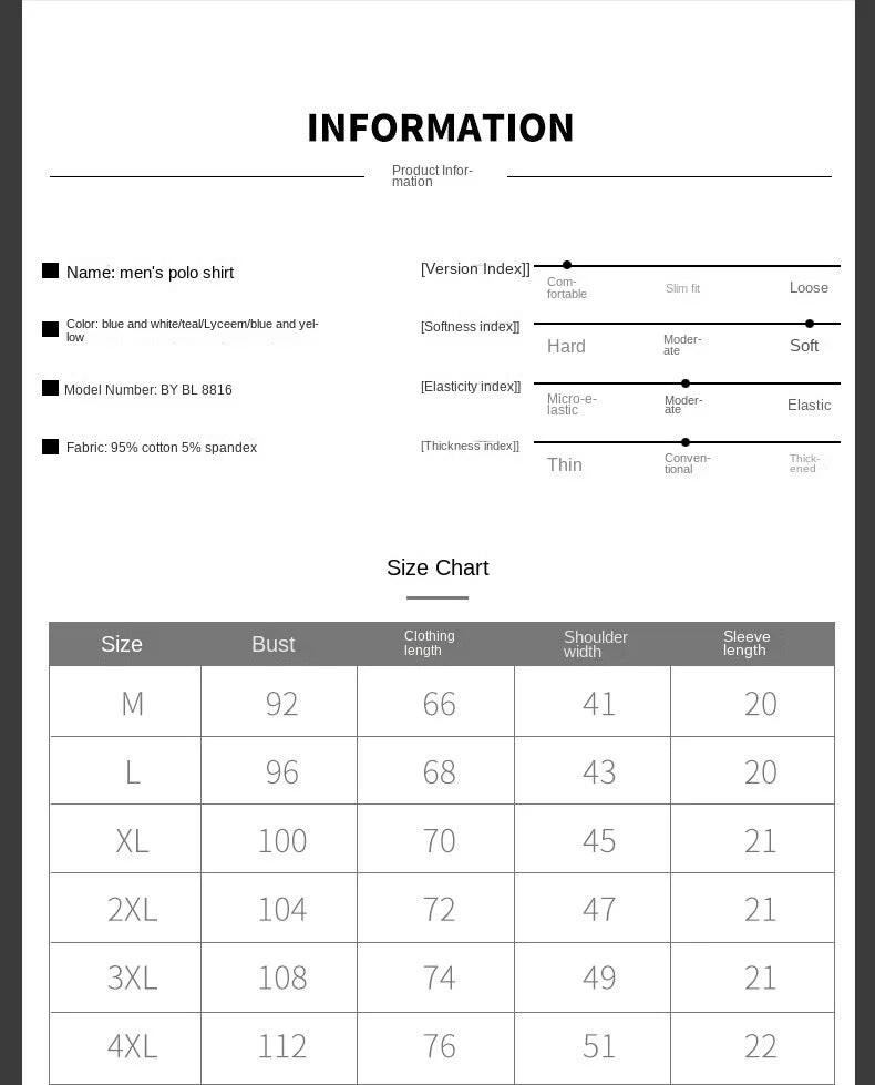 ANSZKTN Summer Men Short Sleeve T-shirt Striped Cotton Business Lapel Polo T Shirts Jersey Polo Shirt for Mens