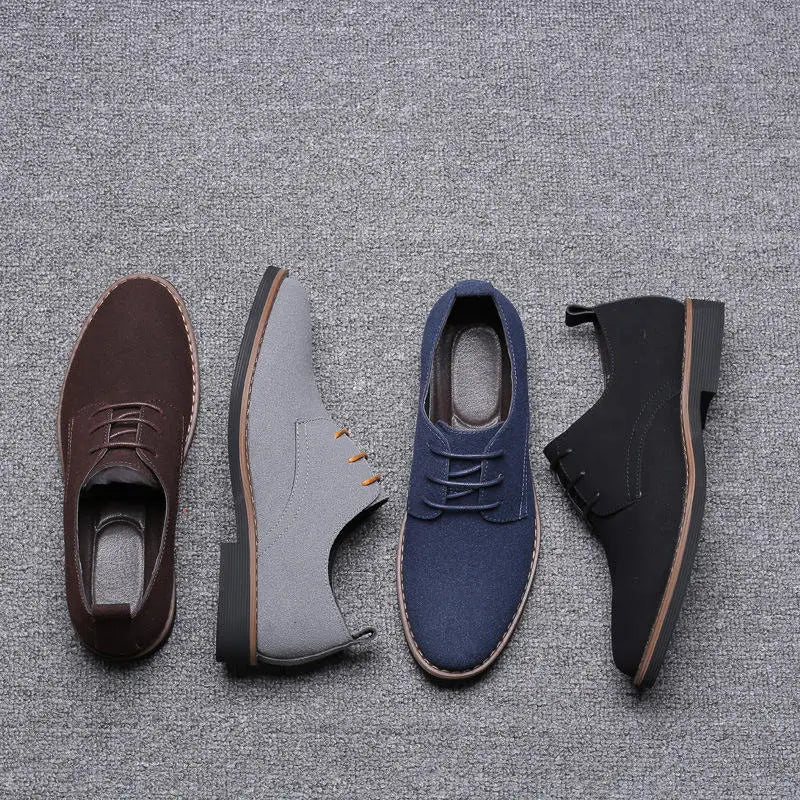 Wholesale British Style Plus Size Formal Men's Dress Shoes and Oxford Leather