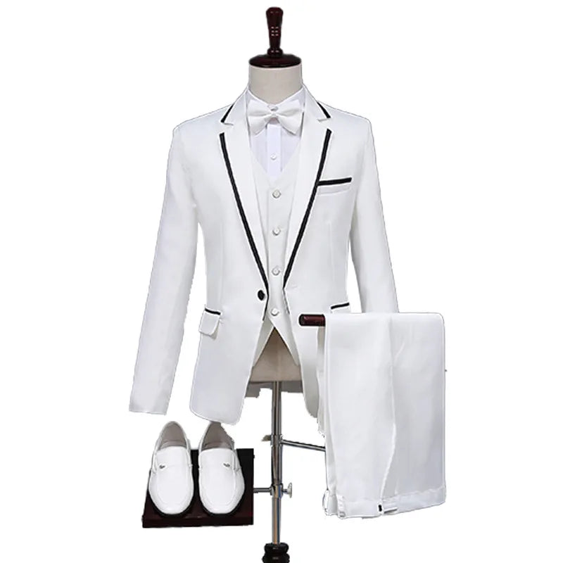 Men Wear Men'S Groom Wedding Suit Male Host Division Performance Clothing Men'S Clothing Suits