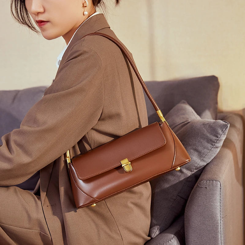 Women hand bag Custom Satchels Classic Fashion Luxury Brand High Quality Women'S Ladies Underarm Shoulder Armpit Bags Female Handbags Supplier