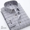 Men's Printed Long Sleeved Slim Fit Plaid Versatile Casual Fashion Floral Shirts