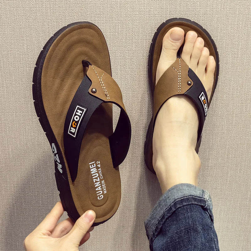NEW Models Factory Men's Saudi Arab Slipper Soft comfort House Low Price Flipflops Factory Customize Brand High Quality Sandals