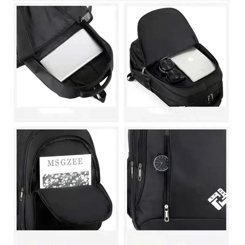 2026 Hot Selling Custom Large Capacity Waterproof School Travel Backpacks USB Business Laptop Bags With Logo for Men Mochila
