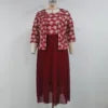 Latest Design Plus Size African Women's Clothing Official Elegant Two Pieces Ladies Dresses for Women