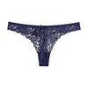 New Breathable Low Waist Sexy Lace Thong Comfortable Cotton Crotch Women's Underwe