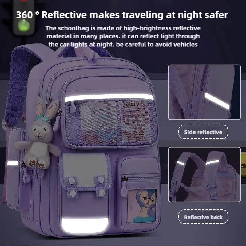 2025 New Multifunctional Waterproof Kids Backpacks Primary School Bag School Bags for Girls Boys