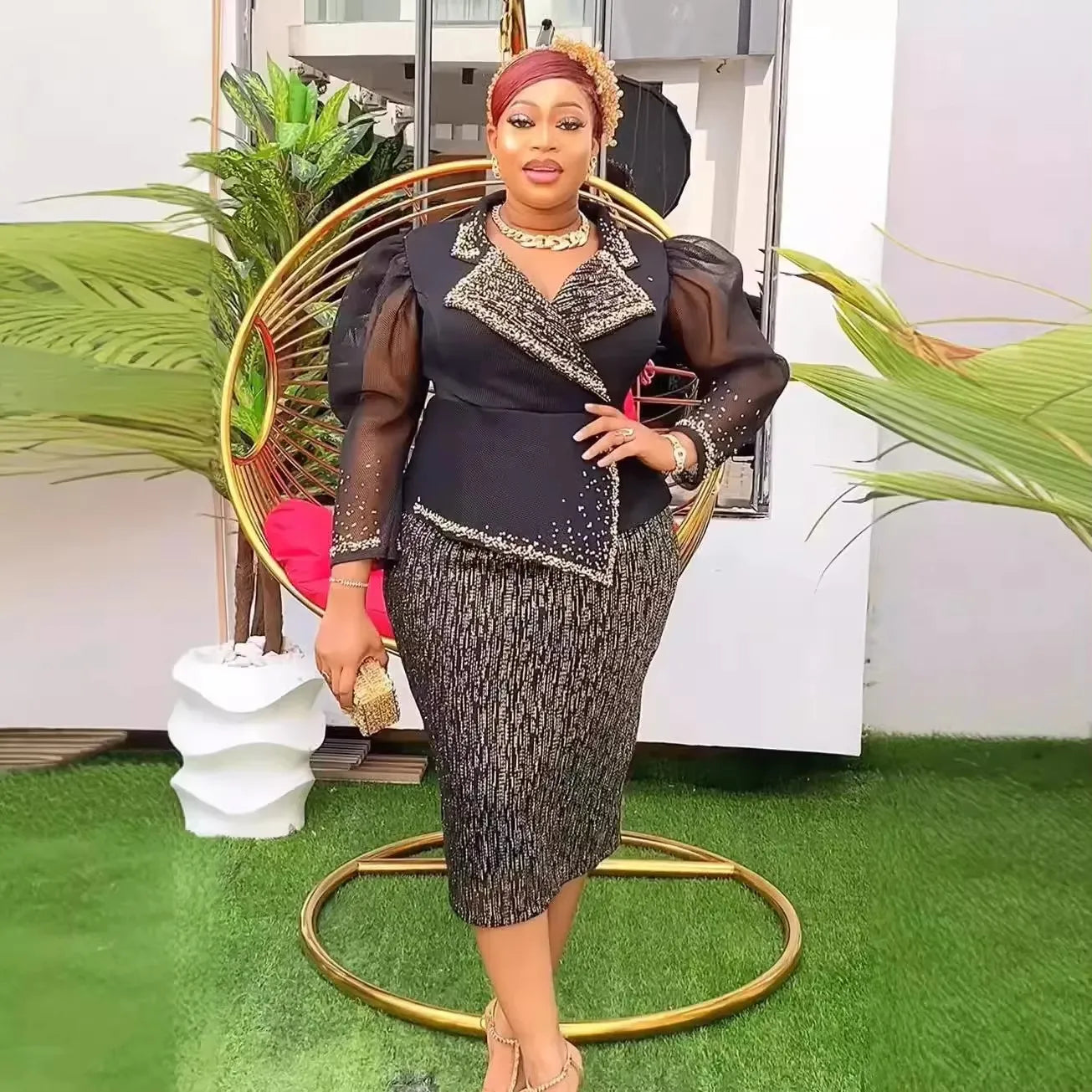Women clothe African Dresses for Women 2024 Elegant Africa Clothing Plus Size Turkey Wedding Party Long Dress Dashiki Ankara Outfits Robe