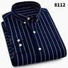 Men's Printed Long Sleeved Slim Fit Plaid Versatile Casual Fashion Floral Shirts