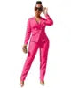 Ladies Sets Suit for the Office Lapel Double Breasted Women Jacket Straight Leg Trouser blazer Set Two Piece Women's Clothing