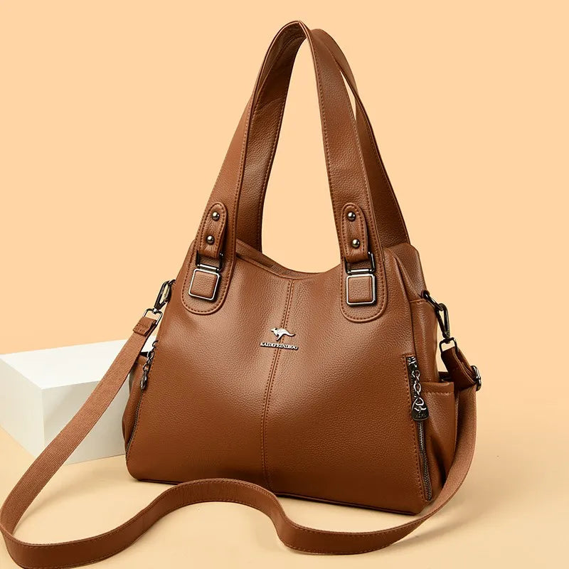 New Stylish Handbags 2026 Lady Luxury PU Leather Bags Lady Designer Purses for Women Shoulder Bags