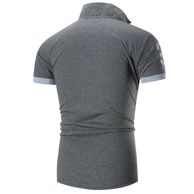New Style Wholesale High Quality Plain Casual Golf Custom Logo Simple Polo Shirt for Men