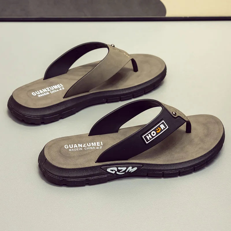 NEW Models Factory Men's Saudi Arab Slipper Soft comfort House Low Price Flipflops Factory Customize Brand High Quality Sandals