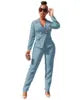 Ladies Sets Suit for the Office Lapel Double Breasted Women Jacket Straight Leg Trouser blazer Set Two Piece Women's Clothing