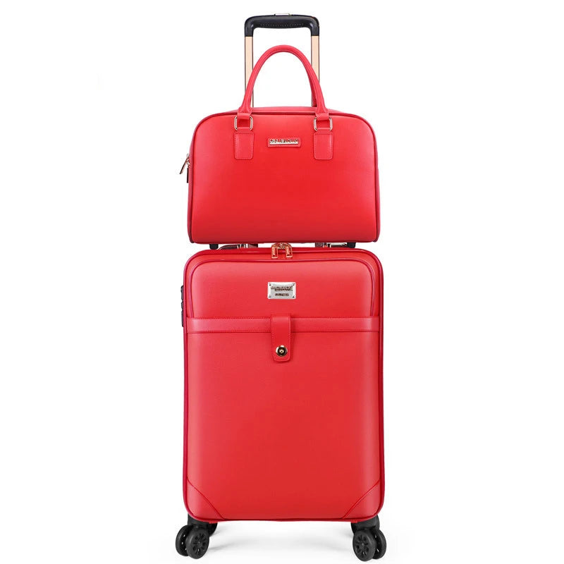 16 18 20 22 20 in Carry on Luggage and Laptop Bag Travel Set Luggage With Spinner Wheels Lightweight