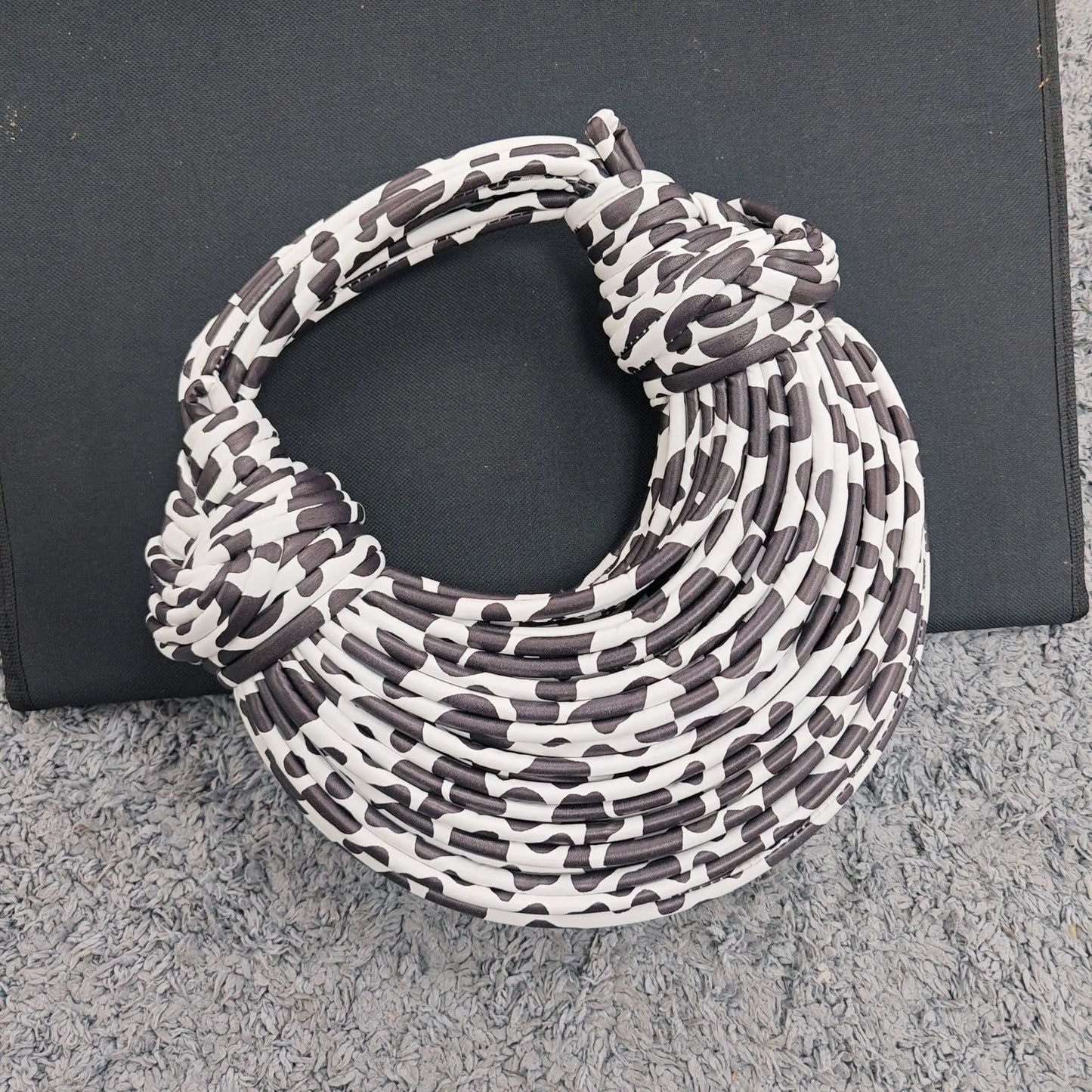 RTS Gold Crescent Handbag Unique Designer Bag Metallic Statement Purse Ladies Woven Handbag Shoulder Underarm Bag for Women