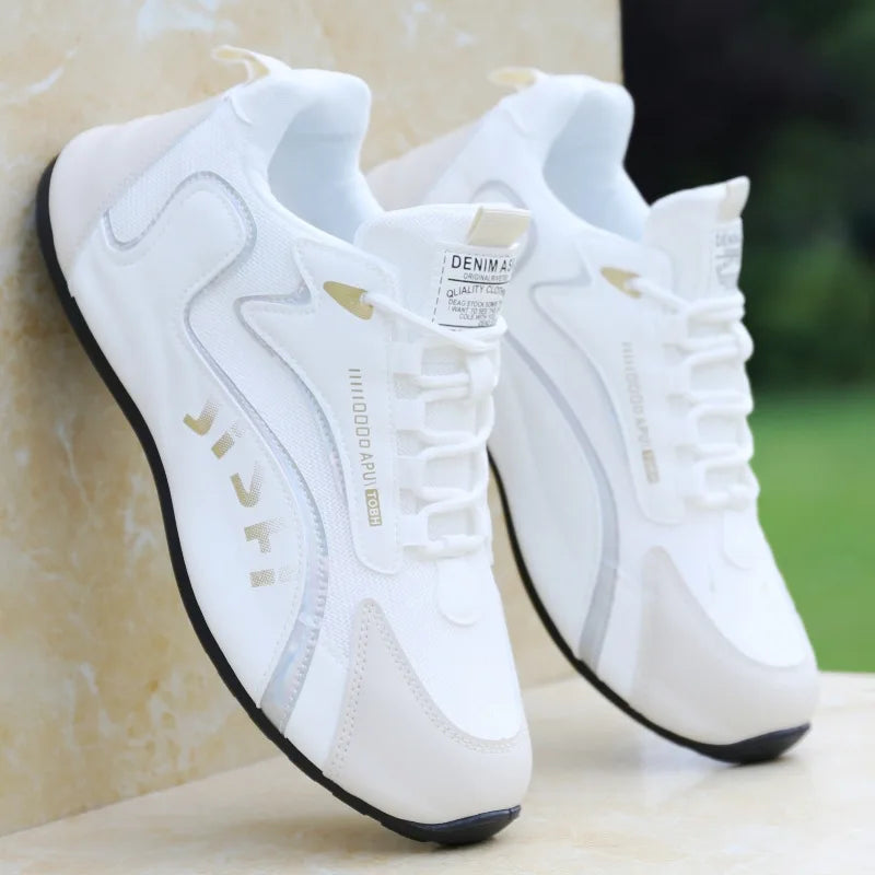 2026 New  Men's Shoes Leather Waterproof Non Slip High Grade Travel Shoes Trend Matching Autumn Men's Sports Casual Shoes
