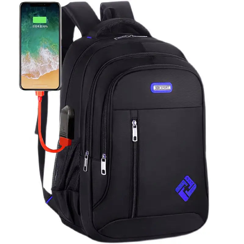 2026 Hot Selling Custom Large Capacity Waterproof School Travel Backpacks USB Business Laptop Bags With Logo for Men Mochila