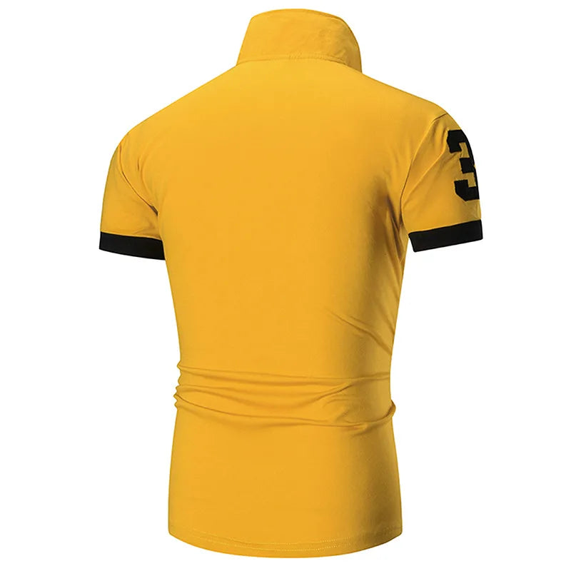 New Style Wholesale High Quality Plain Casual Golf Custom Logo Simple Polo Shirt for Men