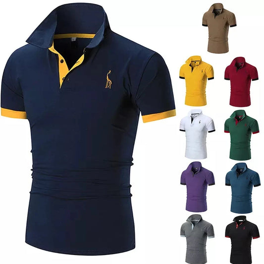 New Style Wholesale High Quality Plain Casual Golf Custom Logo Simple Polo Shirt for Men