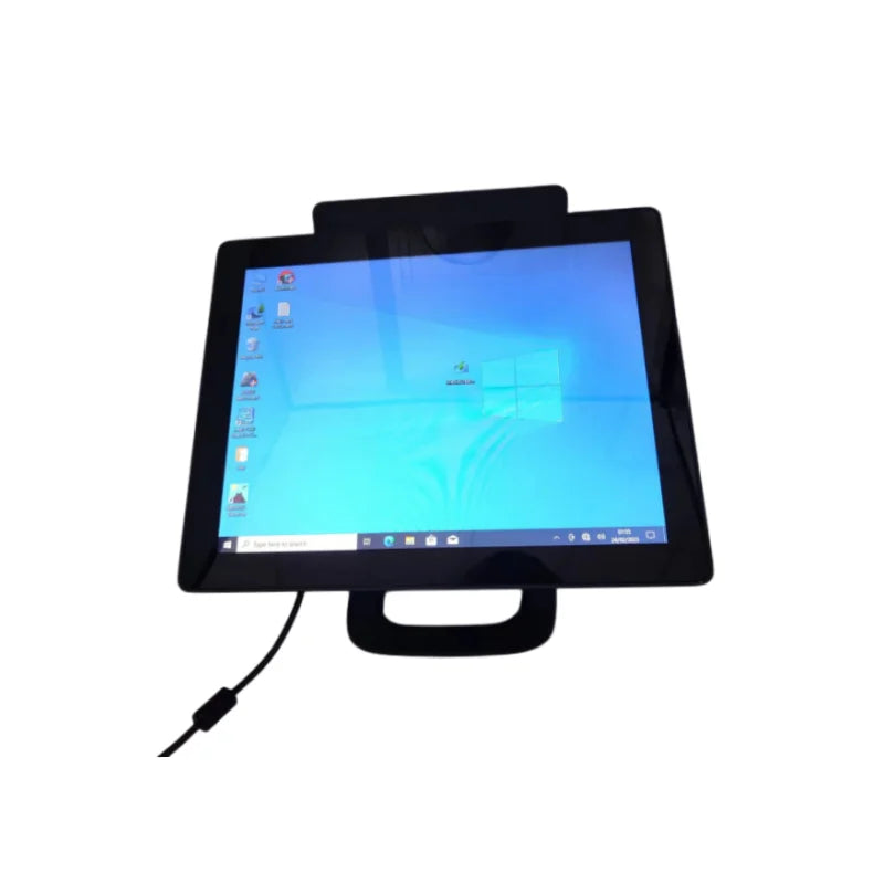 15"+9.7" Foldable  All in One Touch Screen Terminal Pos Machine for Retail Market Customized Windows Product Key