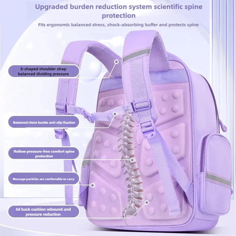 2025 New Multifunctional Waterproof Kids Backpacks Primary School Bag School Bags for Girls Boys
