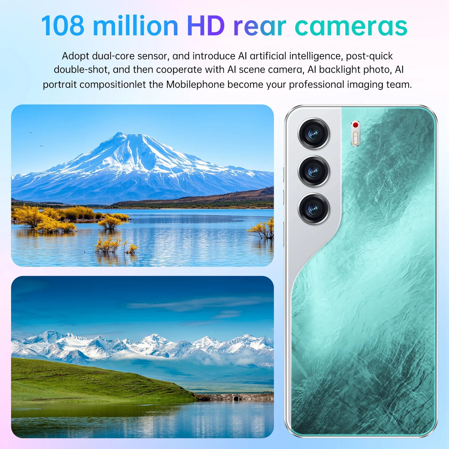 Original Unlocked 16GB Tecno Camon 40 Pro 5G Smartphone 7.3 Inch 1TB 5G Phone