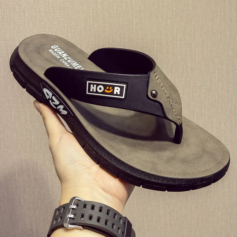 NEW Models Factory Men's Saudi Arab Slipper Soft comfort House Low Price Flipflops Factory Customize Brand High Quality Sandals