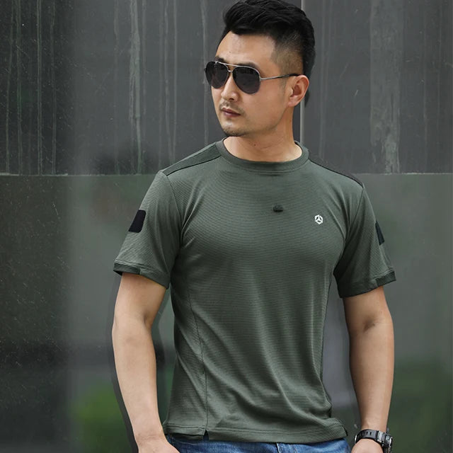 S.archon Tactical T-shirt Instructor Quick-drying Clothes Loose Half-sleeve  POLO for Men Formal Shirt Summer  Manufacturer
