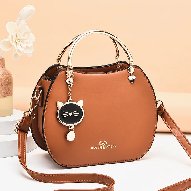 Brand New Designer Manufacturer Custom Logo Womens Ladies Hand Bags PU Shoulder Handbag Product