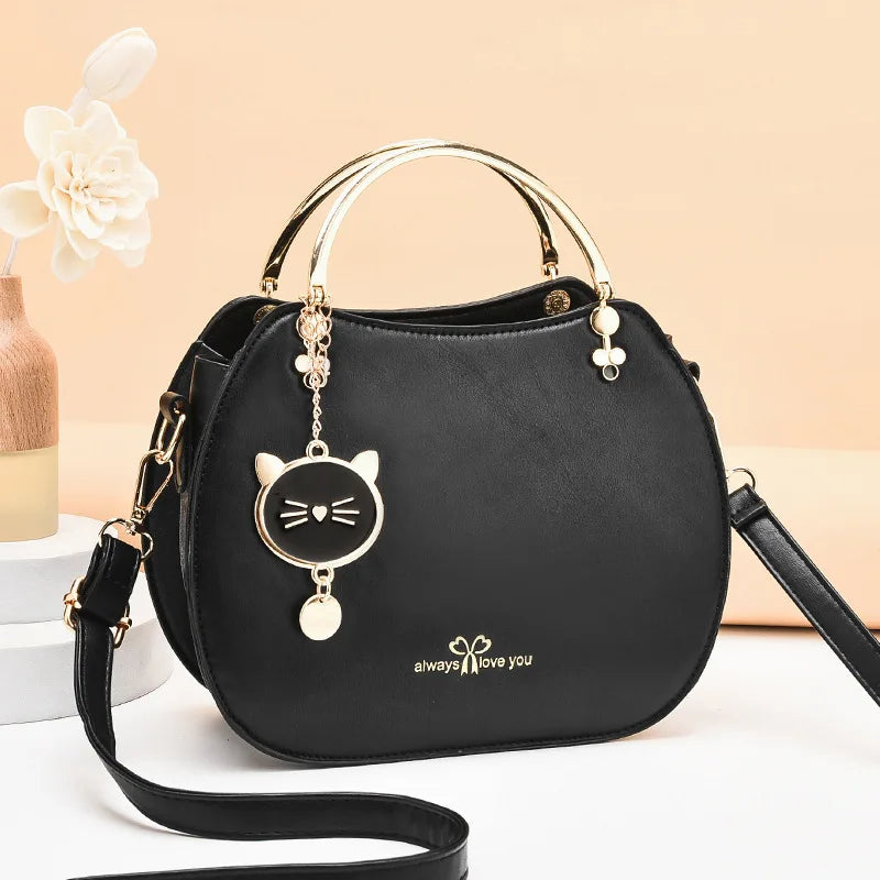 Brand New Designer Manufacturer Custom Logo Womens Ladies Hand Bags PU Shoulder Handbag Product