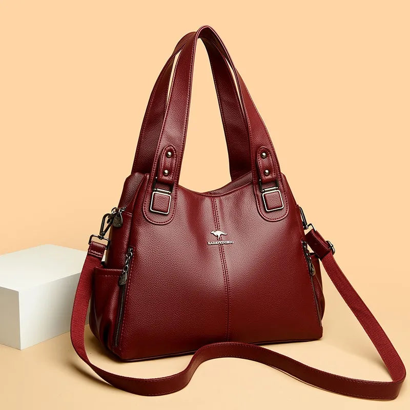 New Stylish Handbags 2026 Lady Luxury PU Leather Bags Lady Designer Purses for Women Shoulder Bags