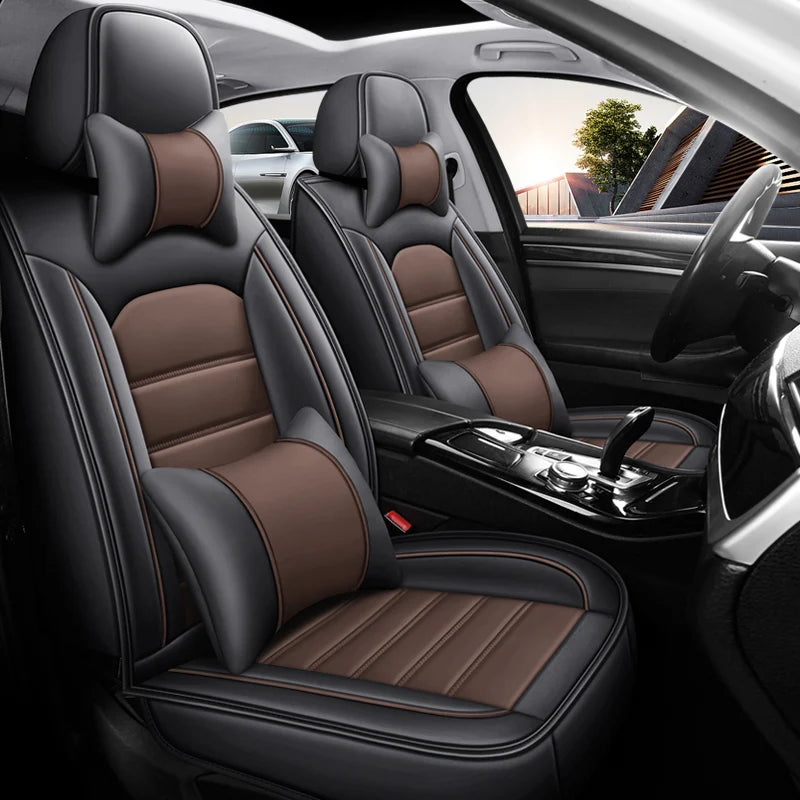 Manufacturer Customized Leather Car Seat Cover Waterproof Universal Size Seat Cover