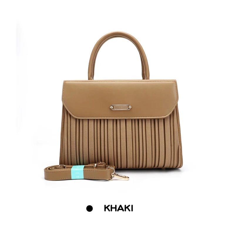 Custom Designer Bag Women PU Leather Bag Luxury Guangzhou Factory Wholesale with Gold Hardware for Elegant Daily Outing
