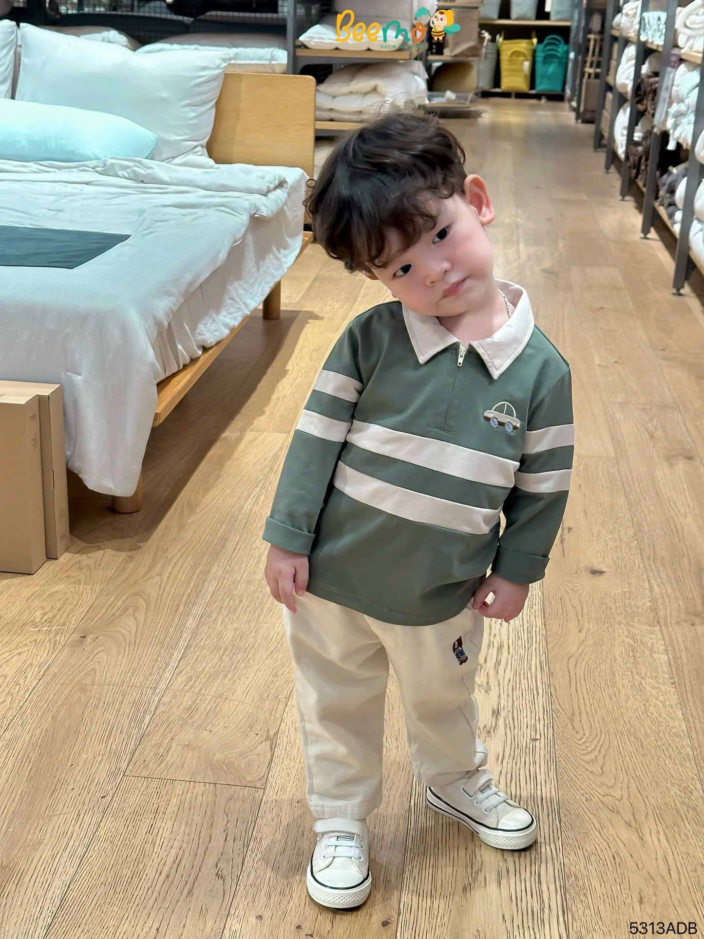 Hot Selling Kids Clothes Wholesale Winter Children's Cotton Casual Long Sleeve Polo Shirts Sport Solid Color Baby Boys Clothing